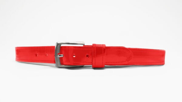 Red Baseball Belt