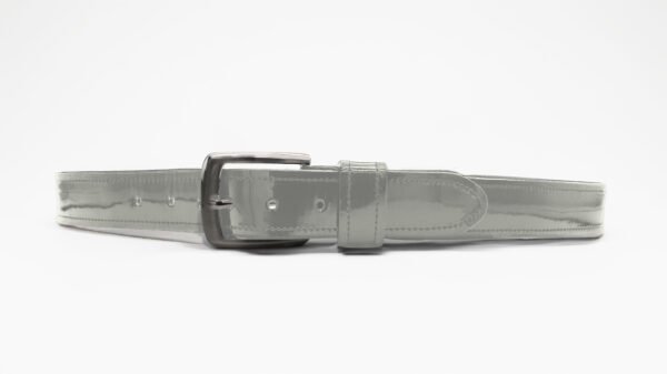 Grey Baseball Belt