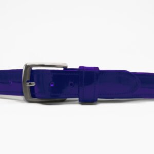 Purple Baseball Belt