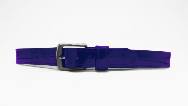 Purple Baseball Belt